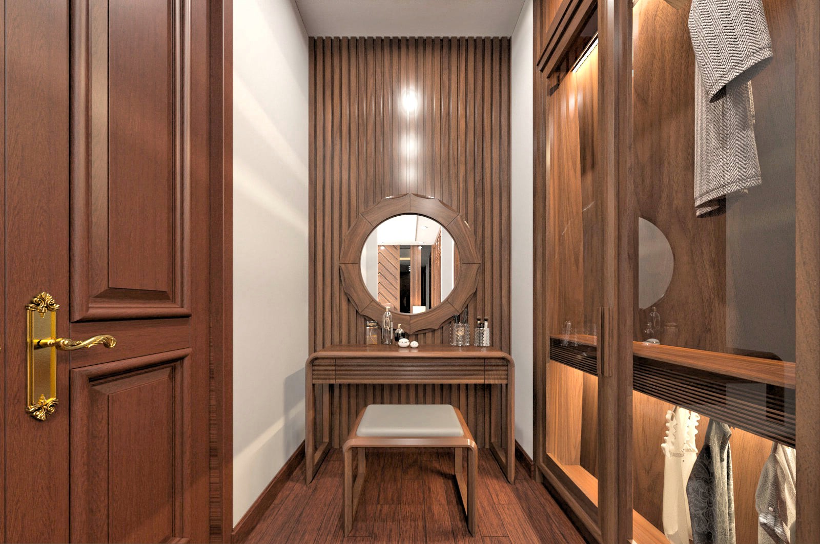 Bàn trang điểm mini