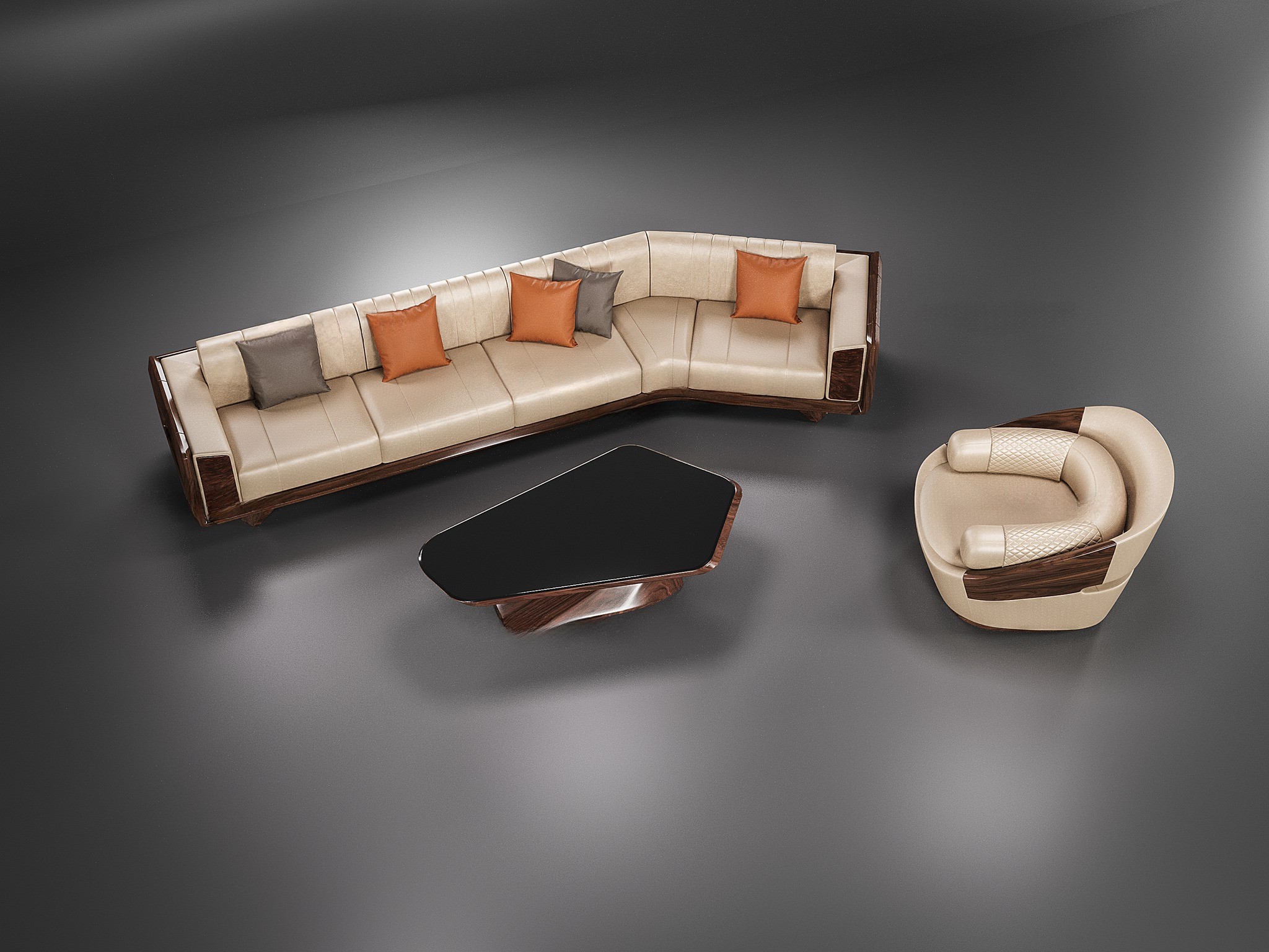 Mẫu sofa gỗ đẹp gỗ sồi Mỹ