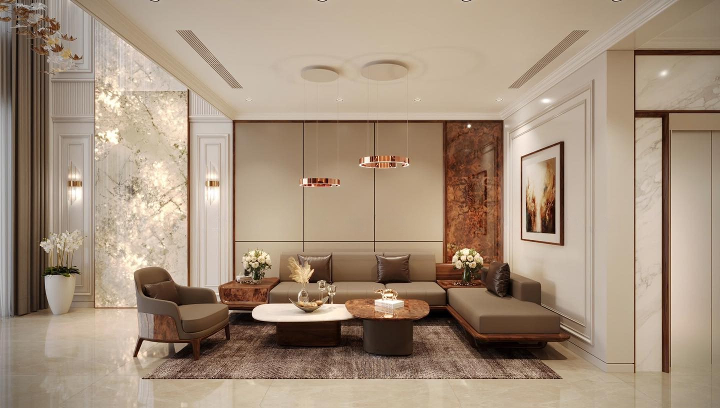 Sofa gỗ chữ l